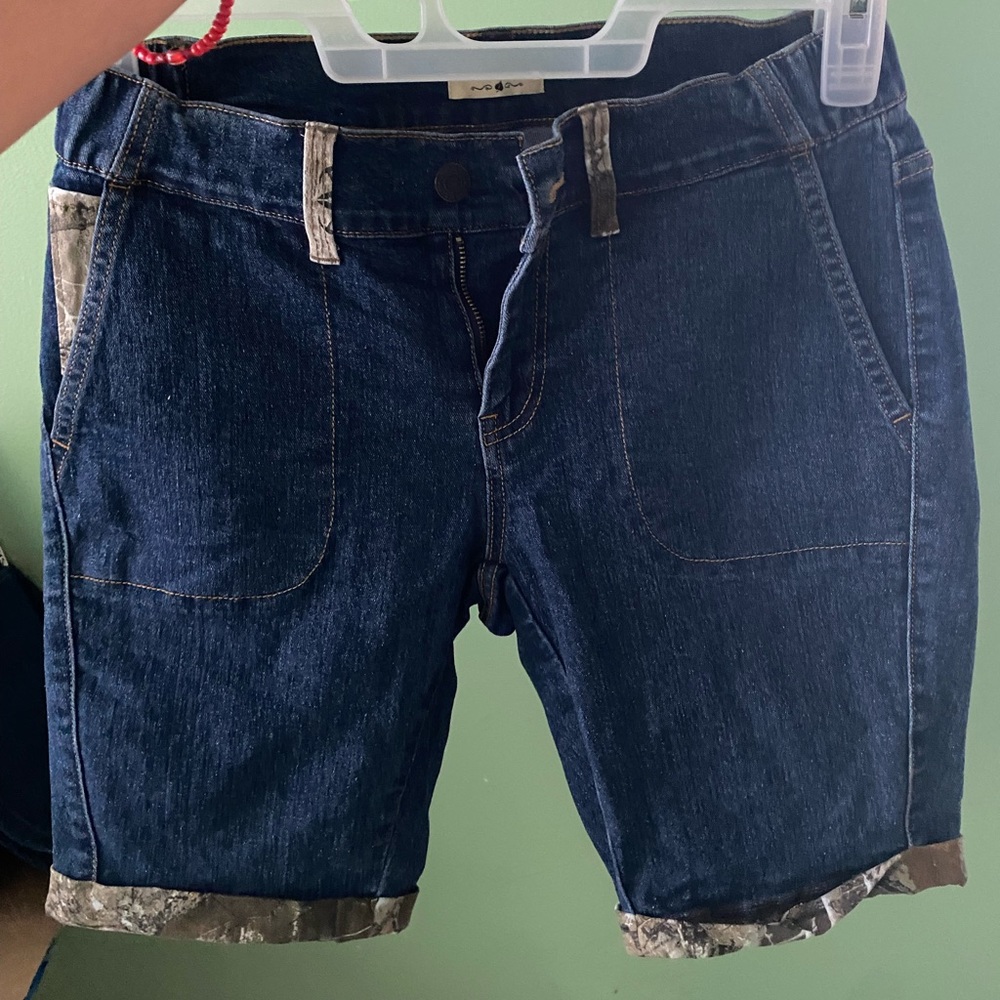 Hunting Camouflage Jean shorts